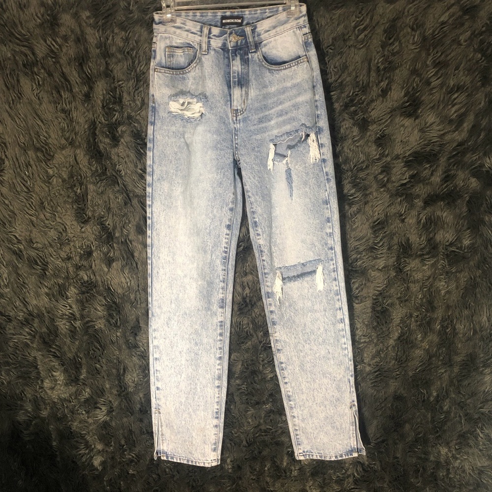 Acid wash jeans